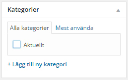 kategorier